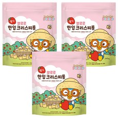 Earnest F&B Pororo一口捲心酥 草莓口味, 60g, 3包