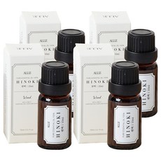 알레 퓨어 에센셜 편백 아로마오일 프레시향, 10ml, 4개