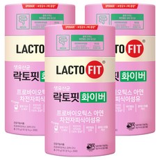 Chong Kun Dang 鍾根堂 LACTO-FIT 纖活益生菌粉隨身包 30條入, 270g, 3罐