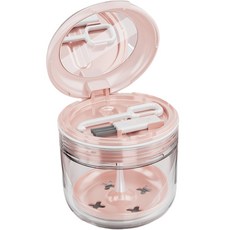 Mugen 牙套清潔收納盒, 粉色, 1個