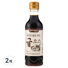 곰곰 국내산 굴로 만든 굴소스, 560g, 2개