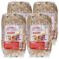 MEGA HARVEST 德國天然什錦水果穀片 500g, 4包