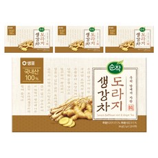 순작 도라지 생강차, 700mg, 120개입, 4개