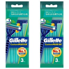 Gillette 吉列 長柄潤滑輕便刀, 3支, 2包