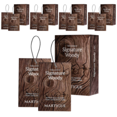 Martigue 香氛袋車用芳香劑2入, 經典木質調, 5套