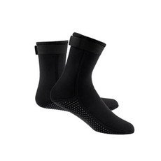 水肺潛水保暖襪, 黑色, 240~245