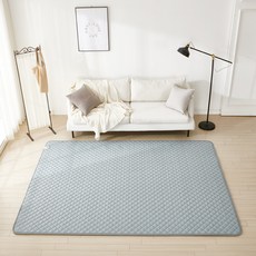 더안 EMF 특대형 그레이 레자 탄소매트 DH-2020, 200 x 260 cm