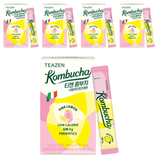 티젠 콤부차 시칠리아 핑크레몬, 5g, 5개, 10개입