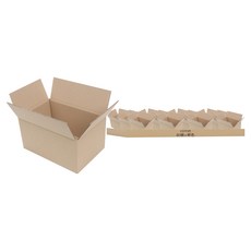 comet 紙箱 B浪, 棕色, 80個