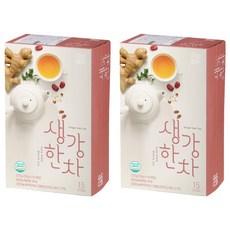 CHOLOCWON 生薑茶, 18g, 15入, 2個