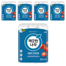 KleanNara 可綠納樂 日常天然紙漿廚房紙巾 130張, 200張, 60個