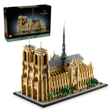 LEGO 21061 經典建築系列, 巴黎聖母院 Notre-Dame de Paris 淺咖啡色, 1盒