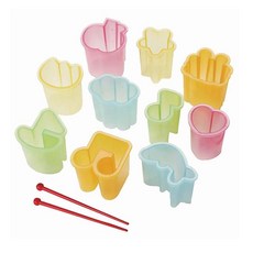 Torune 迷你便當造型模具12件組 P2811, 1套, 多色