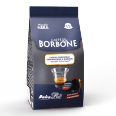 CAFFE BORBONE 多趣酷思咖啡機適用咖啡膠囊 Nera款, 7g, 90顆, 1袋
