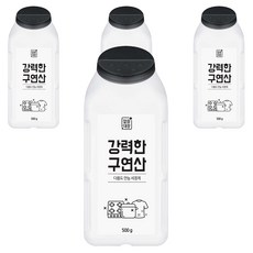 Cleanboss 強力檸檬酸, 4個, 500g