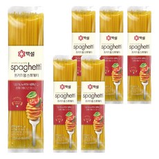 CJ BEKSUL 白雪 義大利麵, 250g, 6個