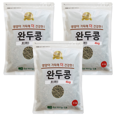 대한농산 완두콩, 4kg, 3개