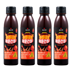 MONGGO SOYSAUCE 哈瓦那辣椒辣醬油, 350g, 4個