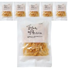 더먹다 자연오감 오징어는 땅콩을 좋아해, 120g, 6개