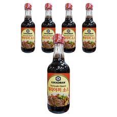 기꼬만 데리야끼 소스, 250ml, 5개
