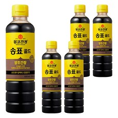 蒙古醬油 松票Gold, 500ml, 5個