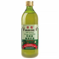 BIOES 囍瑞 特級100%純葡萄籽油, 低酸價0.1, 天然抗氧化花青素, 煎煮炒炸皆適宜, 西班牙原瓶原裝進口, 1L, 1瓶