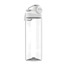 QUANGE 全格 運動杯 620ml 淡米白色, 1個