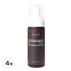 쿨젠트 더 유니크 남성청결제, 4개, 150ml