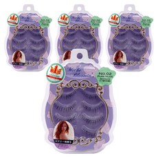 Miche Bloomin 假睫毛, No.2 純真裸妝, 4組