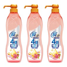 Magic Amah 妙管家 瞬潔 洗潔精, 超去油 果香葡萄柚, 500g, 3瓶