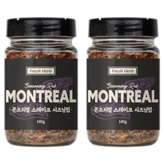 신선약초 몬트리얼 스테이크 시즈닝럽, 140g, 2개