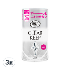 ST 雞仔牌 浴廁潔淨機能消臭力 除臭劑 無香料 除尿味, 400ml, 3瓶