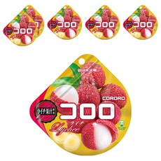 UHA 味覺糖 Cororo 酷露露 Q糖 (荔枝味), 6包, 40g