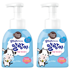 Shower mate 柔和泡沫洗手液白色牛奶香味, 300ml, 2個