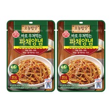 오늘밥상 파채양념, 90g, 2개
