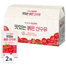 참앤들황토농원 맛있는 붉은 산수유 건강즙, 2.4L, 2개