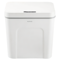 Kinyo 智慧感應垃圾桶, 白色