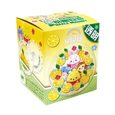 HUNDRED PICTURES 百耘圖 Disney Ufufy 水果花卉系列 柑橘 拼圖磁鐵尺寸6cm, 1個, 16片
