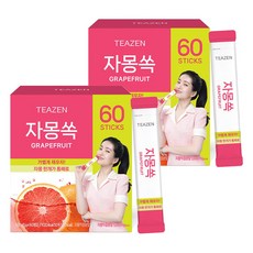 티젠 자몽쏙 분말차, 5g, 60개입, 2개