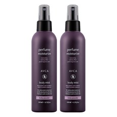 아브카 퍼퓸 바디 미스트 베이비 파우더향, 200ml, 2개