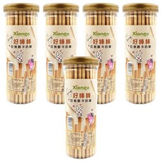 Xiango 匠菓子 阿不就好棒棒 巨無霸牛奶棒, 360g, 5罐