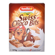 瑞士全家 可可夾心脆穀, 375g, 1盒