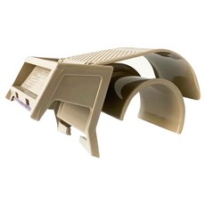 TPL-STATIONERY 茶筆巷文具生活 不沾膠封箱膠帶切割器 17 x 7.1 x 6.6cm 卡其色, 1個