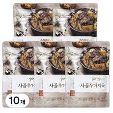 gomgom 牛骨白菜泡菜湯, 500g, 10個