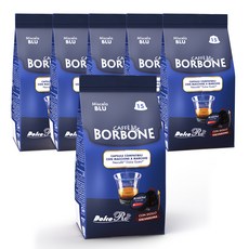 CAFFE BORBONE 多趣酷思咖啡機適用咖啡膠囊 Blu款, 7g, 15顆, 6袋