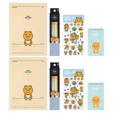 Kakao Friends 文具套裝, 瑞安, 2組