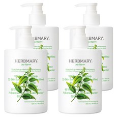 허브마리 1848 온천수 바디로션 제주비자림향, 500ml, 4개