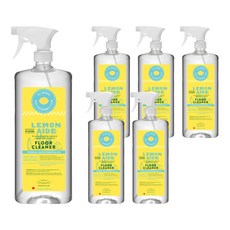 LEMON AIDE 地板清潔劑 原味 檸檬, 750ml, 6個