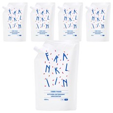 FRANKLIIN 유아용 주방세제 리필, 5개, 450ml