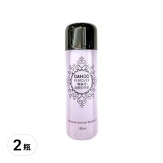 DAHOO 專業用凝膠卸甲液, 180ml, 2瓶